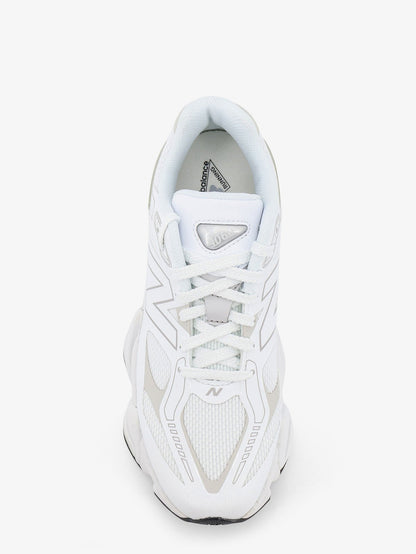 New Balance U90608 mesh sneakers with side logo - Bianco Grigio