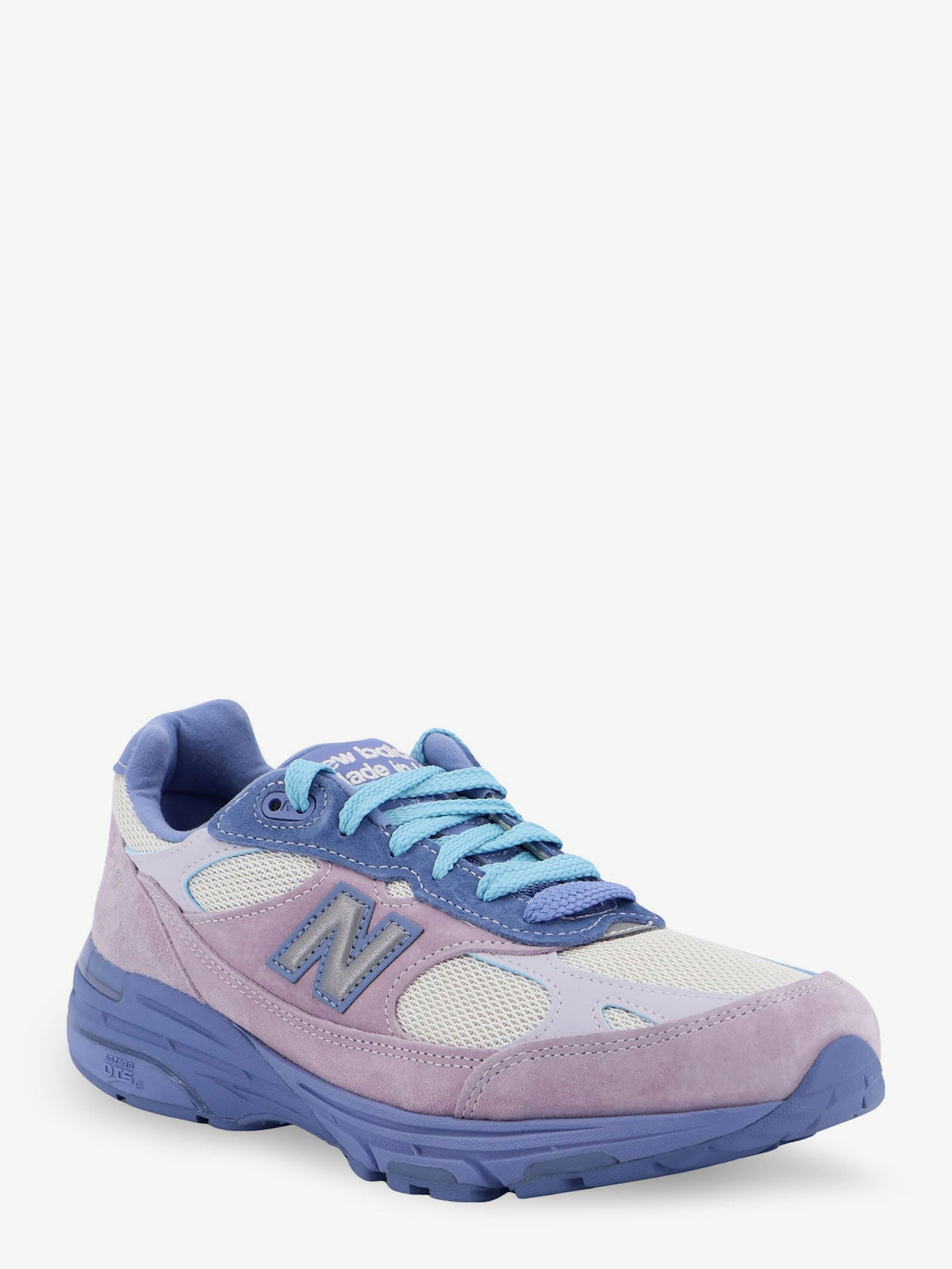 New Balance U9935 mesh and suede sneakers - Viola