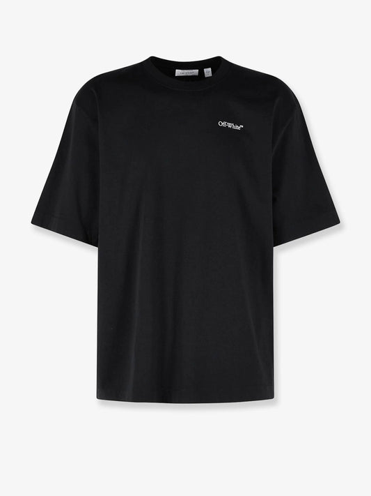 Off White Statement Cotton T Shirt