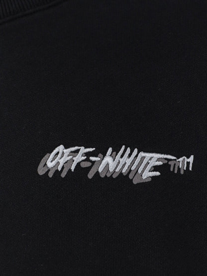 Off White Cotton sweatshirt - Black
