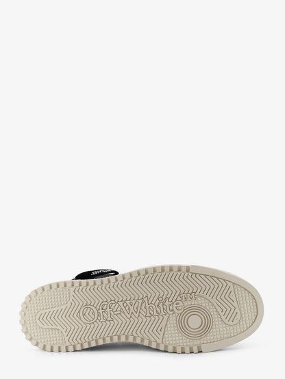 Off White 3.0 Court High Top leather sneakers - White Black