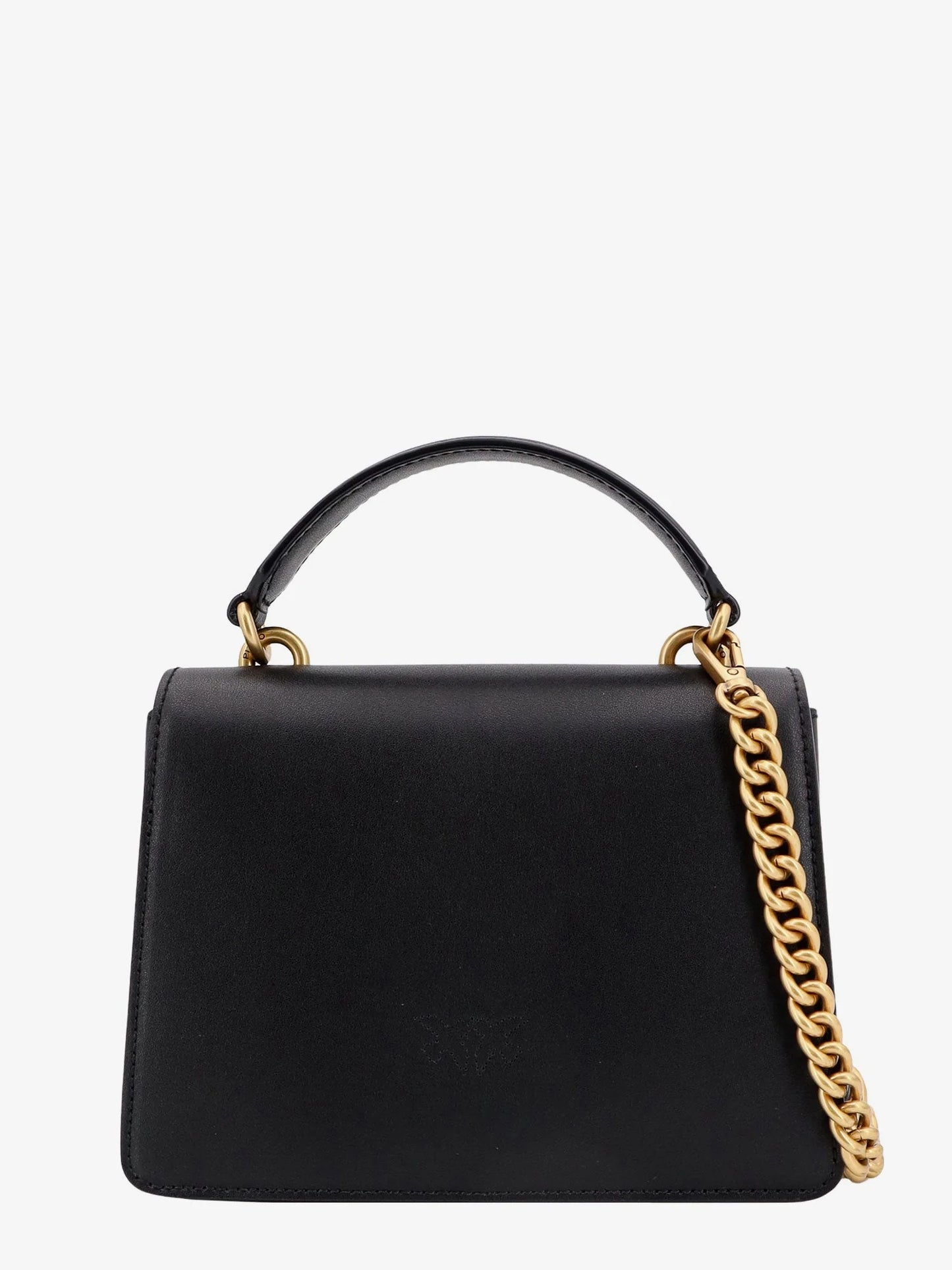 Pinko Love One Leather Crossbody Bag