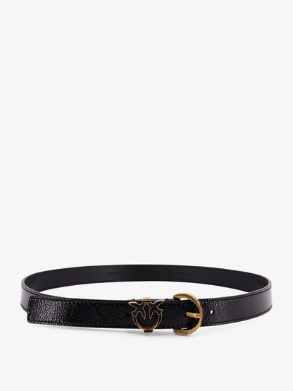 Pinko Tamboril leather belt - Nero