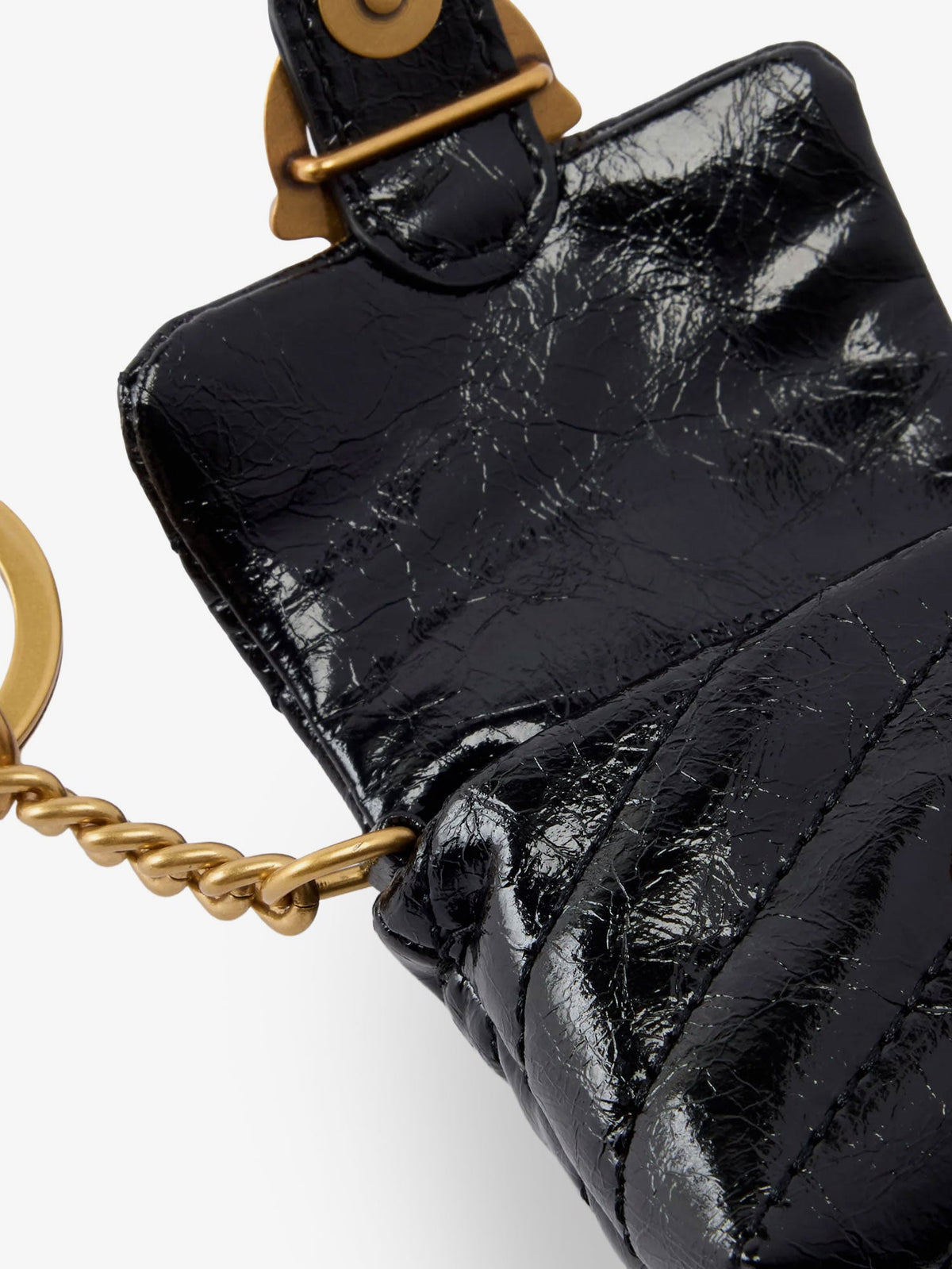Pinko Leather AirPods Case - Nero