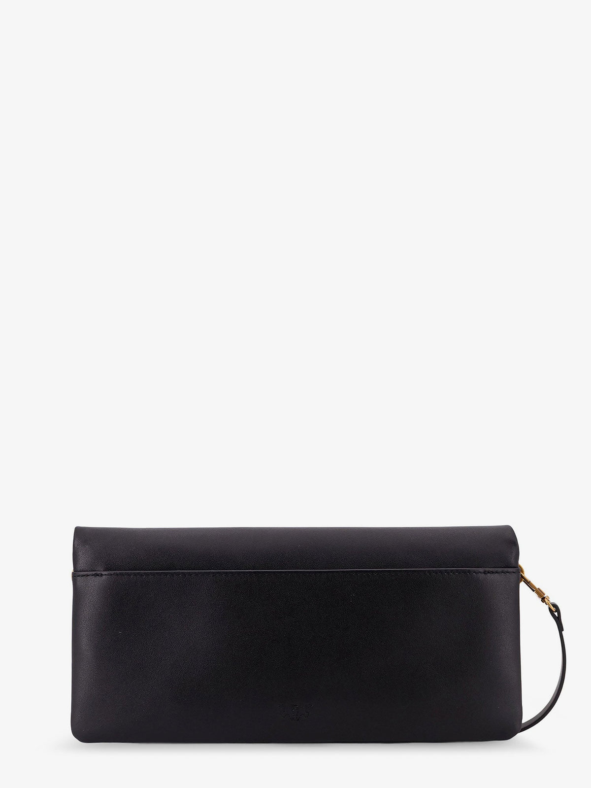 Pinko Click Soft Horizontal leather crossbody bag - Nero
