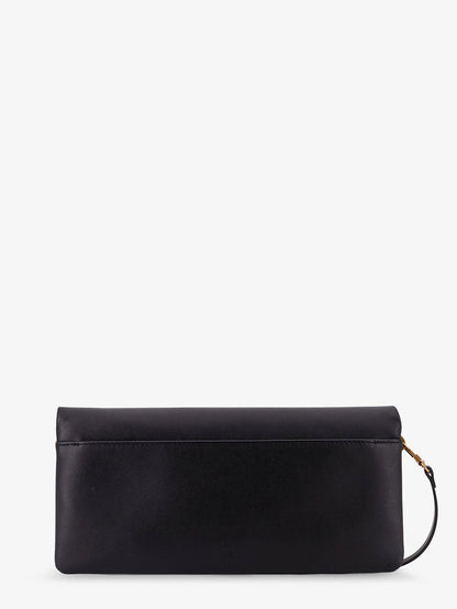 Pinko Click Soft Horizontal leather crossbody bag - Nero