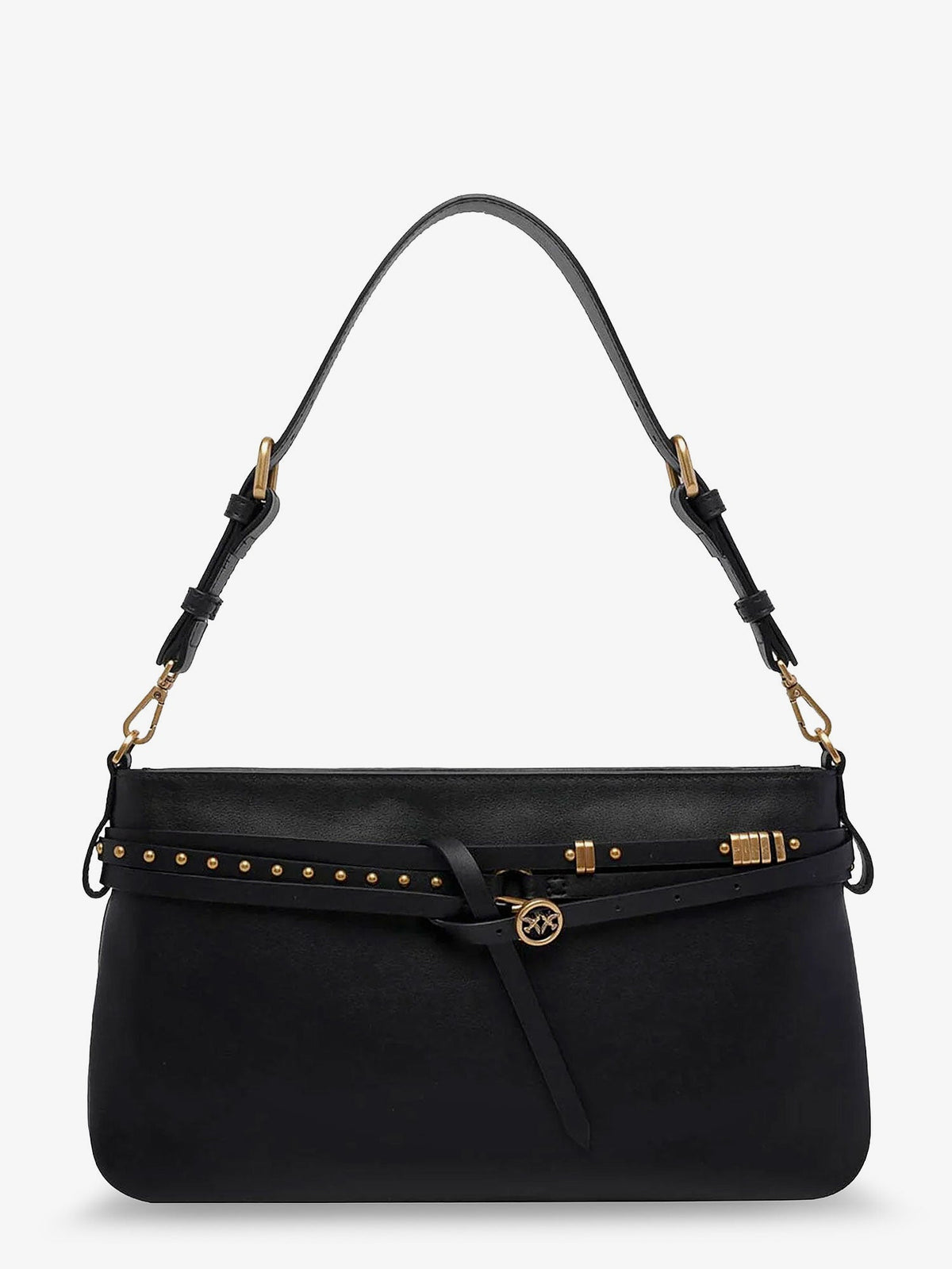 Pinko Leather Belt Bag crossbody bag - Nero