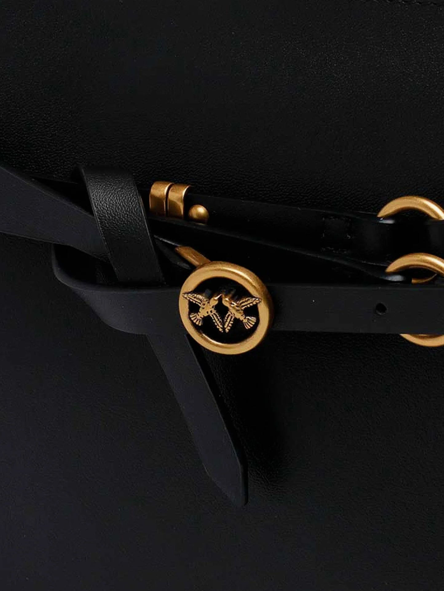 Pinko Leather Belt Bag Shoulder Bag