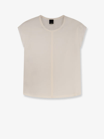 Pinko Blossom Silk Shirt - Bianco