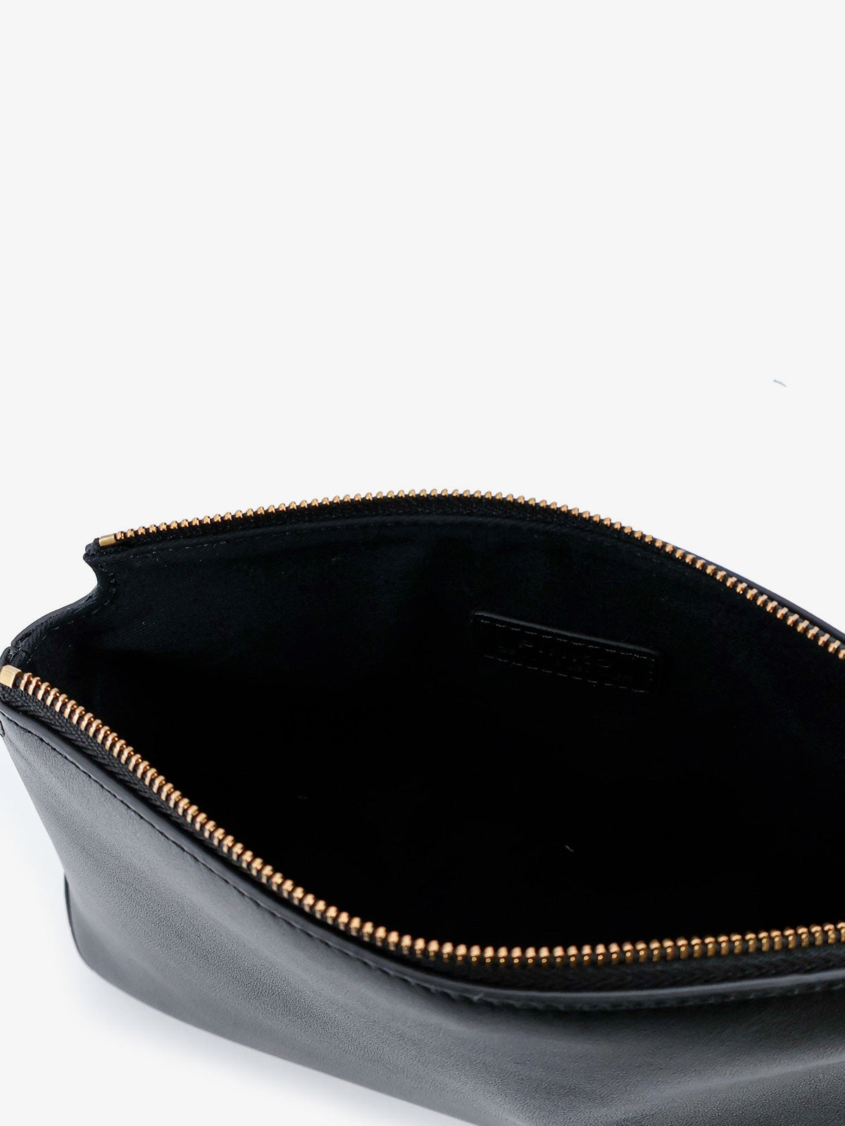 Pinko Leather beauty case - Nero