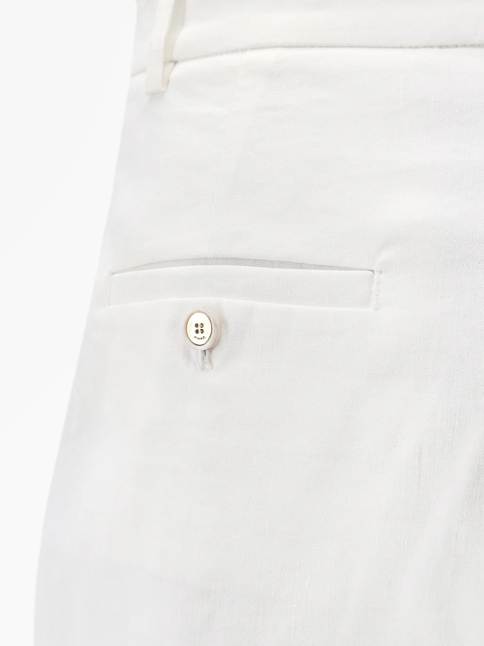 Pinko Byrana Linen And Viscose Shorts