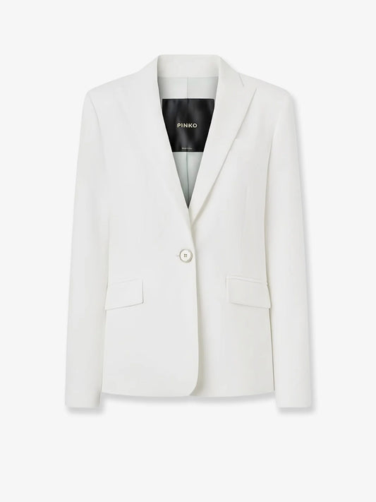 Pinko Freda Linen And Viscose Blazer