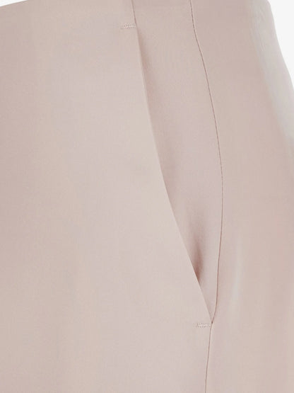 Pinko Limoncello Satin Trousers