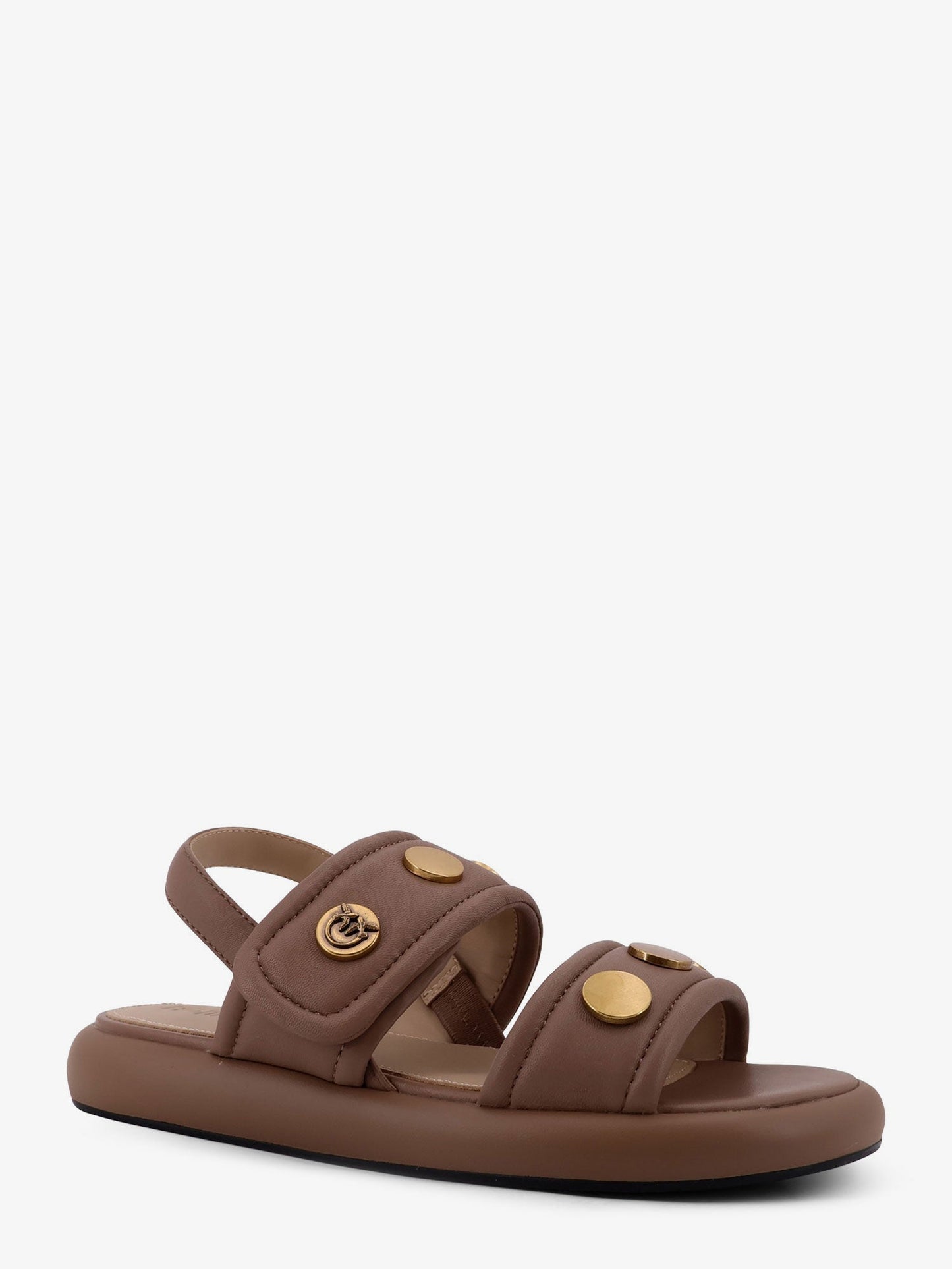 Pinko Fiona Low Leather Sandals