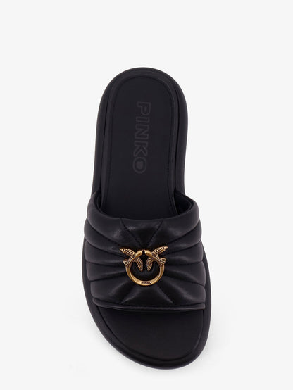 Pinko Fiona Leather Sandals