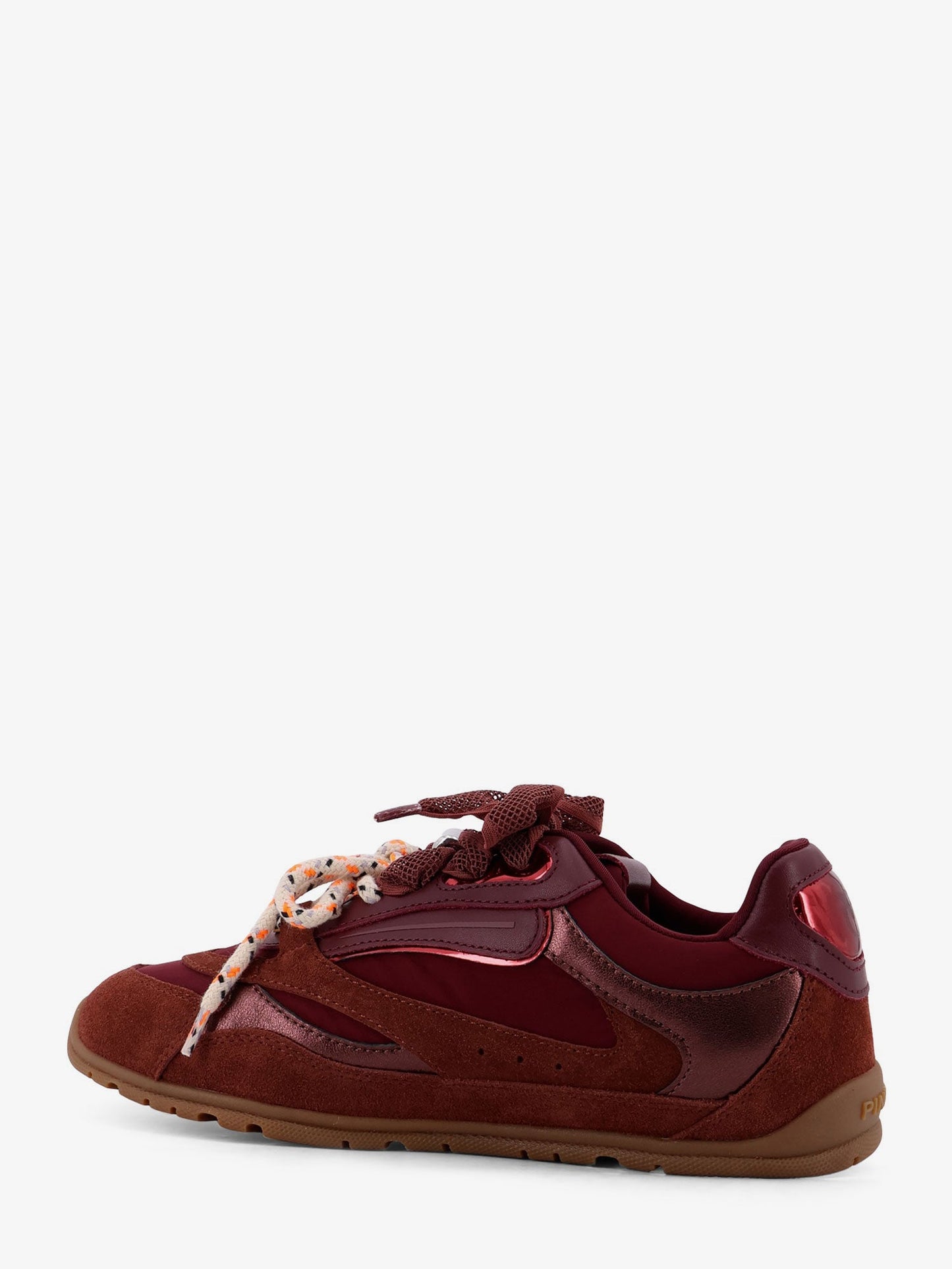 Pinko Yulia Suede Sneakers With Nylon Inserts