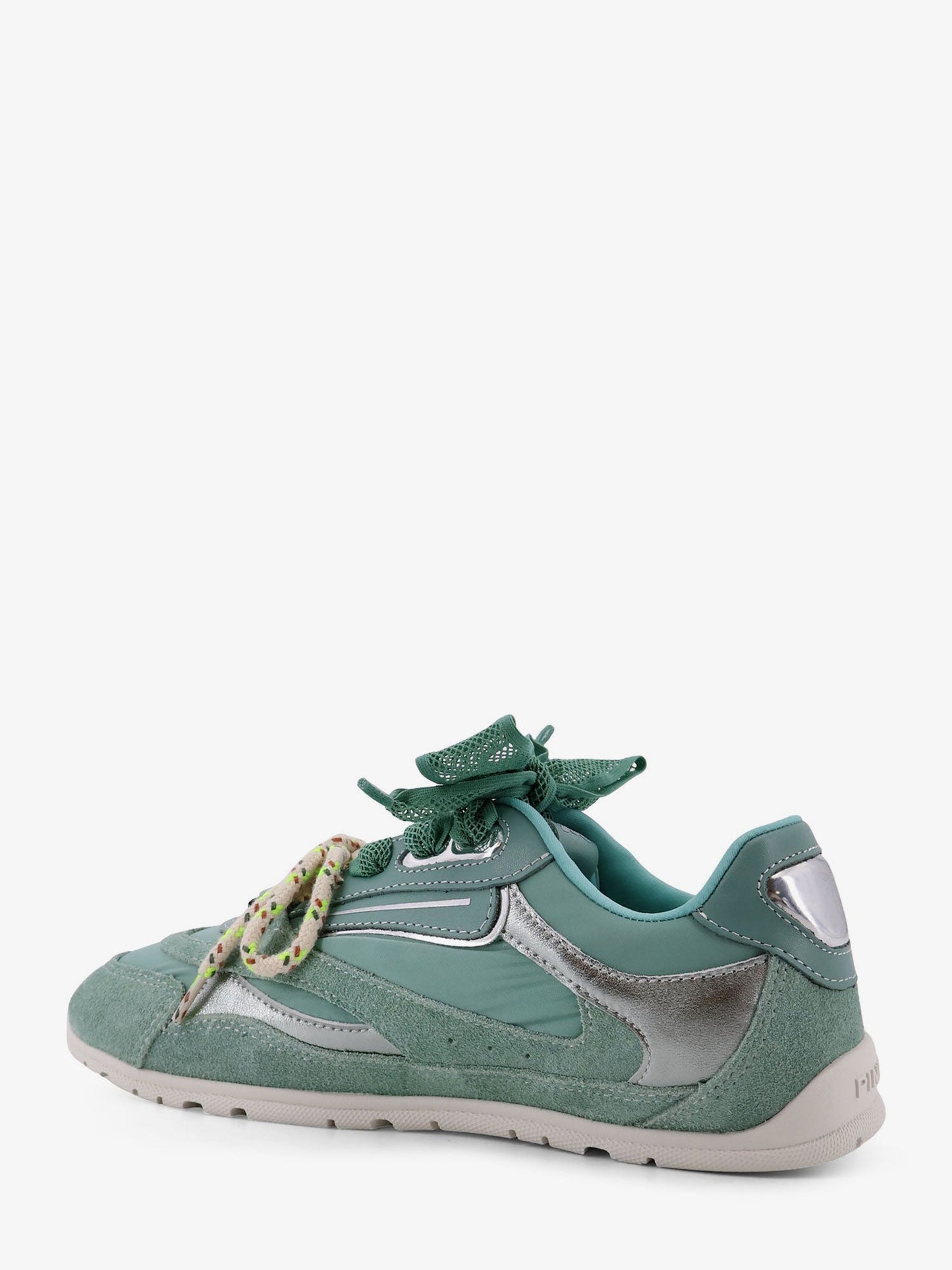 Pinko Yulia Suede Sneakers With Nylon Inserts