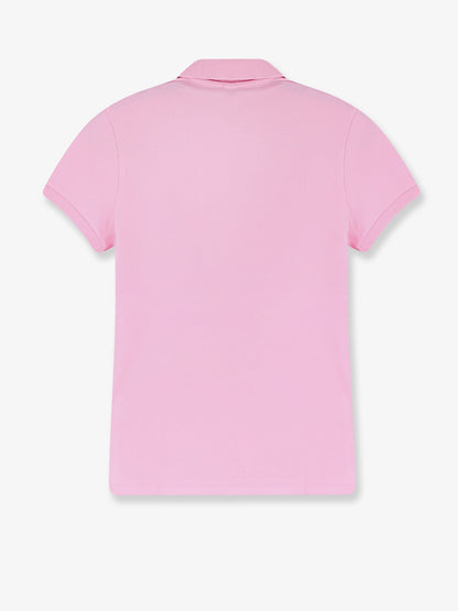 Polo Ralph Lauren Cotton blend polo with embroidered logo - Carmelpink