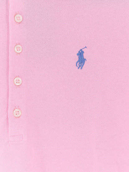 Polo Ralph Lauren Cotton blend polo with embroidered logo - Carmelpink
