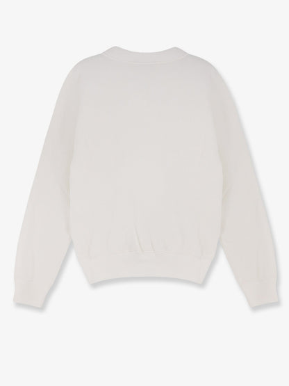 Polo Ralph Lauren Cotton Blend Sweater With Embroidered Logo On The Front