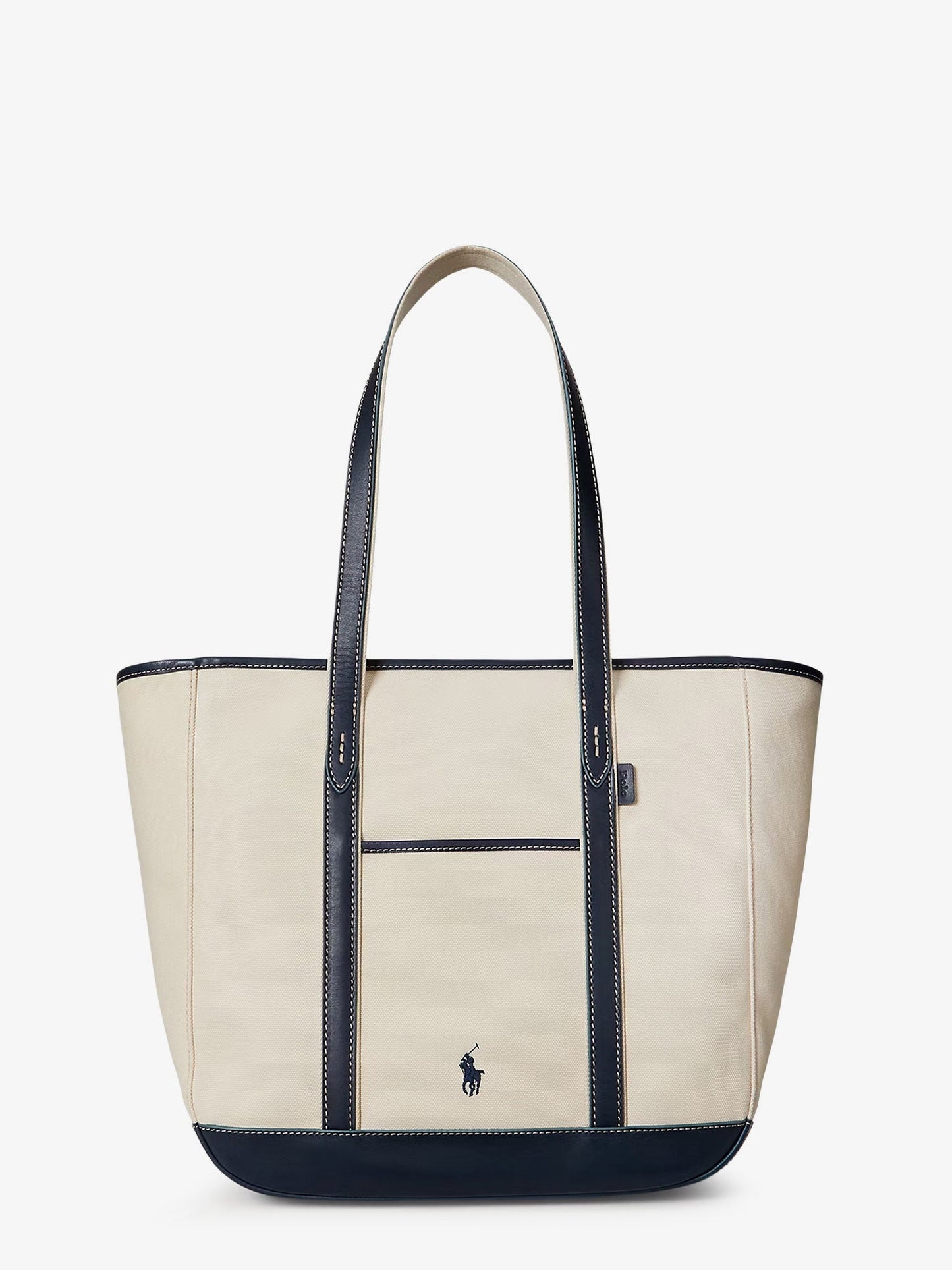 Polo Ralph Lauren Canvas Shopping Bag With Embroidered Logo