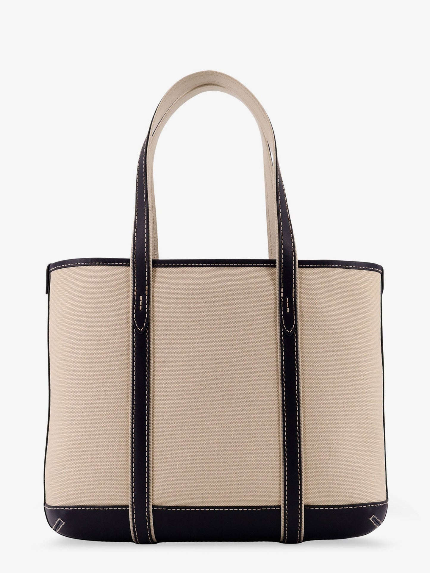 Polo Ralph Lauren Canvas Shoulder Bag With Embroidered Logo On The Front