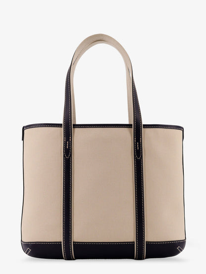 Polo Ralph Lauren Canvas Shoulder Bag With Embroidered Logo On The Front