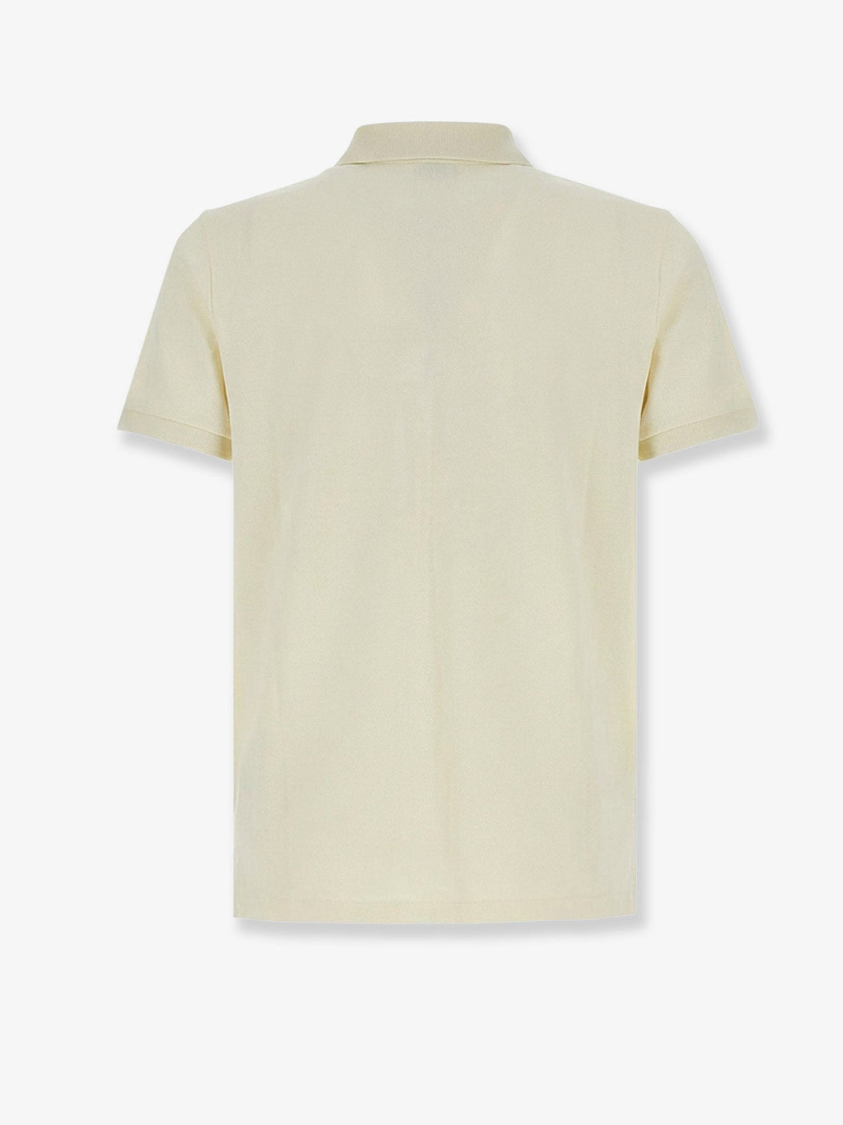 Polo Ralph Lauren Cotton polo shirt with embroidered logo on the front - Parchment Cream
