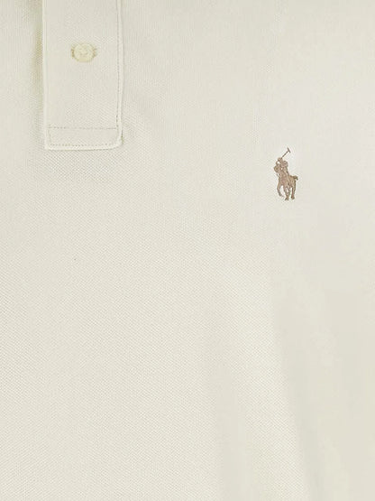 Polo Ralph Lauren Cotton Polo Shirt With Frontal Logo Embroidery