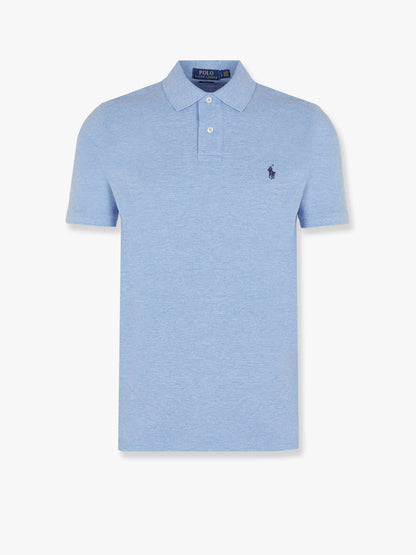 Polo Ralph Lauren Cotton Polo Shirt With Embroidered Logo On The Front