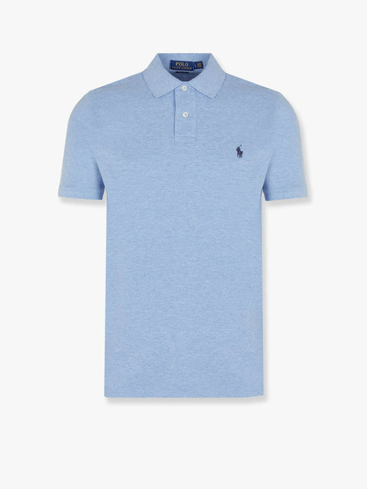 Polo Ralph Lauren Cotton Polo Shirt With Embroidered Logo On The Front