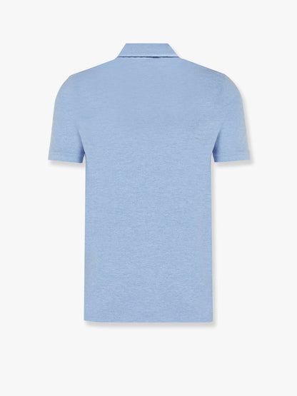 Polo Ralph Lauren Cotton Polo Shirt With Embroidered Logo On The Front