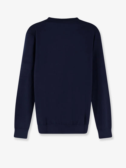 Polo Ralph Lauren Cotton Sweater With Embroidered Logo On The Front