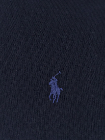 Polo Ralph Lauren Cotton Sweater With Embroidered Logo On The Front