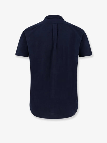 Polo Ralph Lauren Cotton Shirt With Front Embroidered Logo