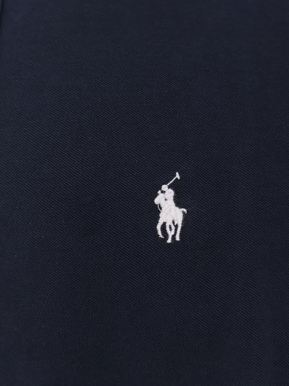 Polo Ralph Lauren Cotton shirt with front embroidered logo - Aviator Navy