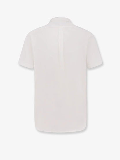 Polo Ralph Lauren Cotton Shirt With Front Embroidered Logo