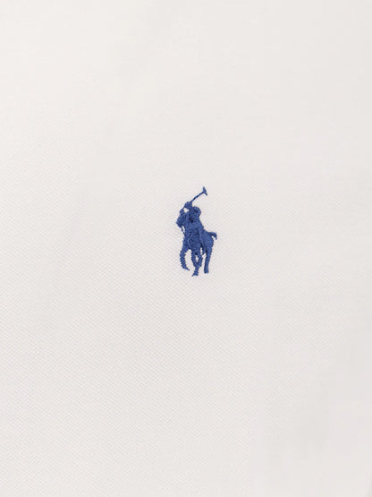 Polo Ralph Lauren Cotton Shirt With Front Embroidered Logo