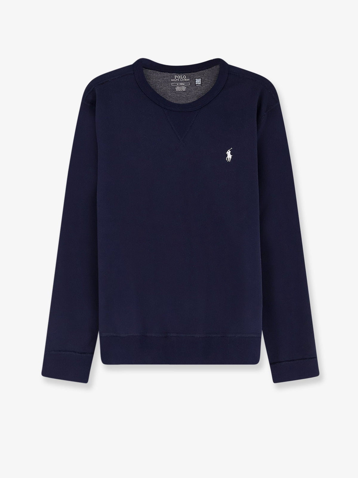 Polo Ralph Lauren Cotton blend sweatshirt with front embroidered logo - Aviator Navy