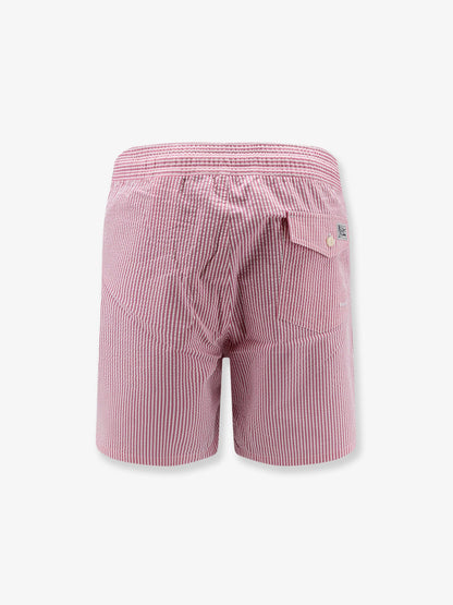 Polo Ralph Lauren Cotton blend swim trunks - Resort Rose Stripe