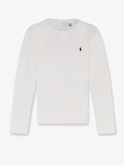 Polo Ralph Lauren Cotton Blend Sweatshirt With Iconic Embroidery