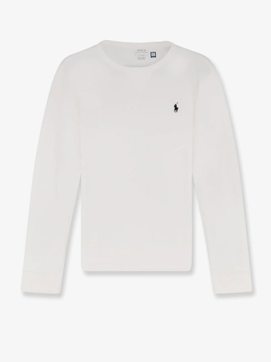 Polo Ralph Lauren Cotton Blend Sweatshirt With Iconic Embroidery