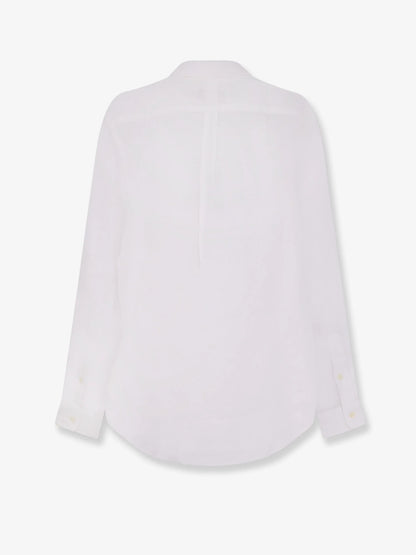 Polo Ralph Lauren Linen Shirt With Logo Embroidery