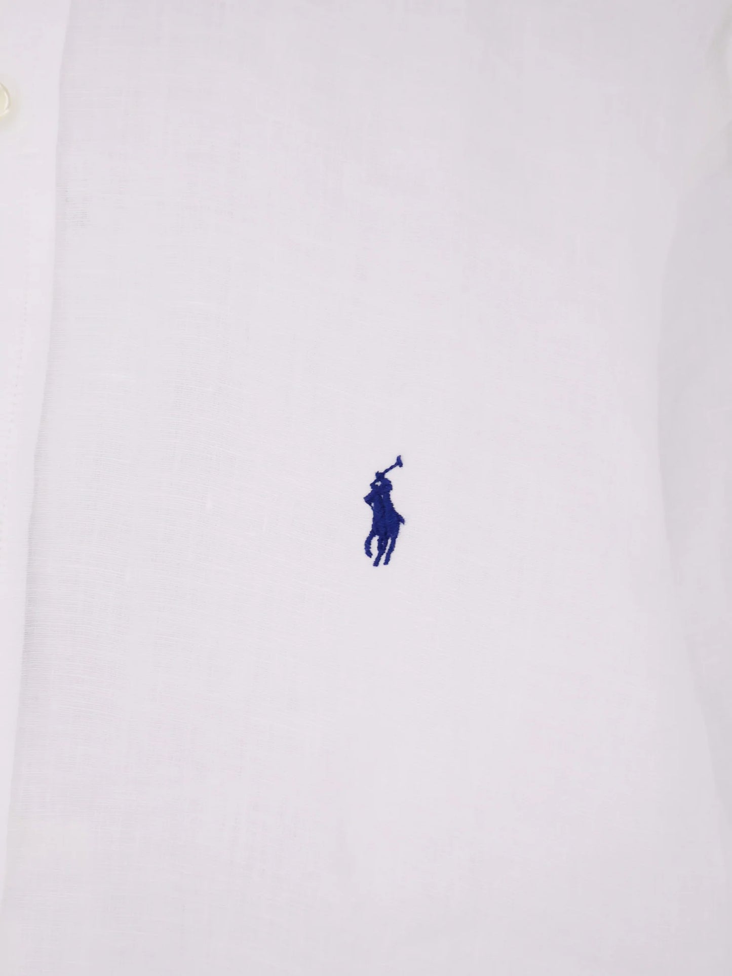 Polo Ralph Lauren Linen Shirt With Logo Embroidery