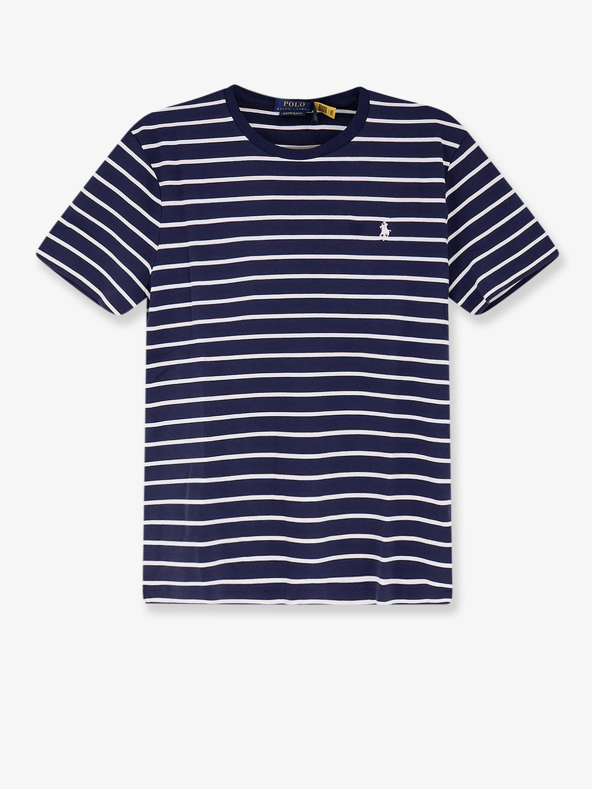 Polo Ralph Lauren Cotton T-shirt with striped pattern - Refined Navy White