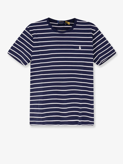 Polo Ralph Lauren Cotton T Shirt With Striped Pattern