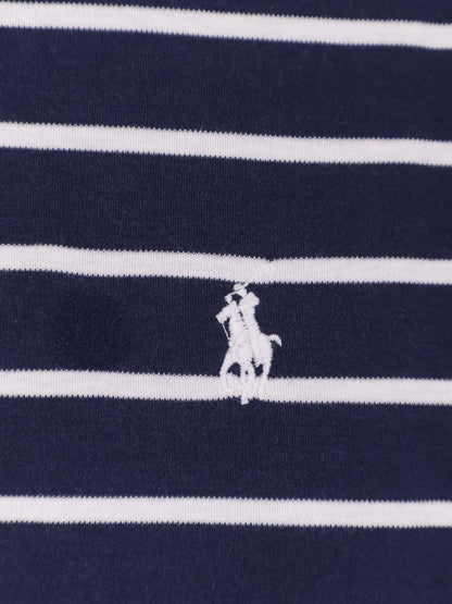 Polo Ralph Lauren Cotton T-shirt with striped pattern - Refined Navy White