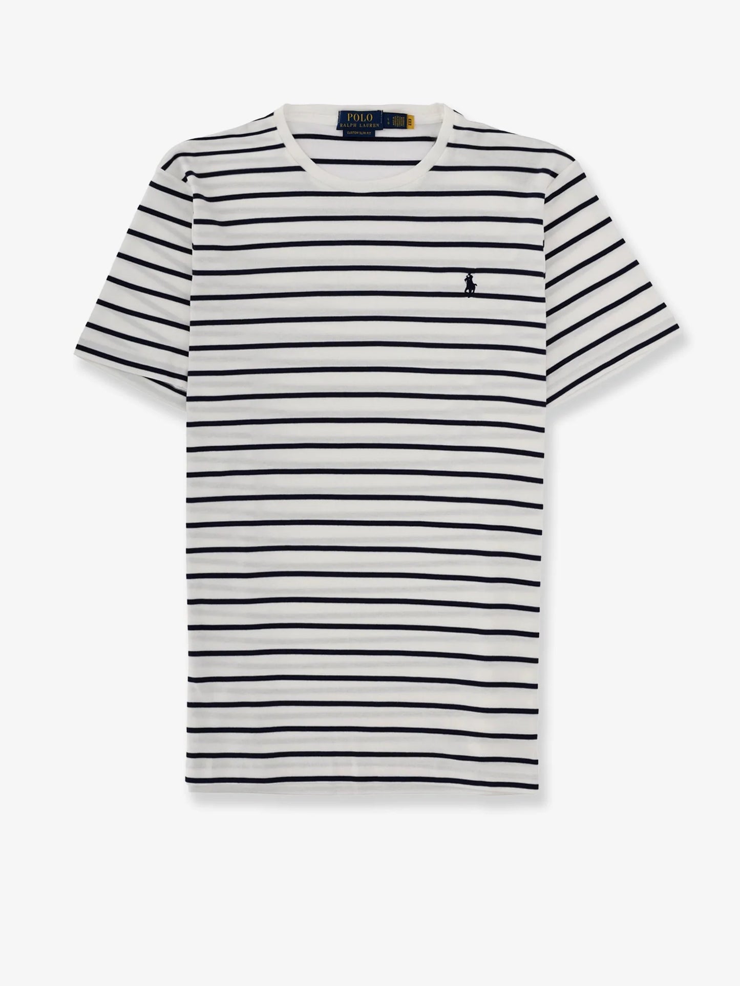 Polo Ralph Lauren Cotton T Shirt With Striped Pattern
