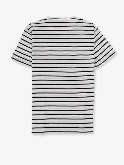 Polo Ralph Lauren Cotton t-shirt with striped pattern - White Refined Navy