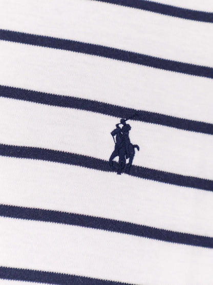 Polo Ralph Lauren Cotton T Shirt With Striped Pattern